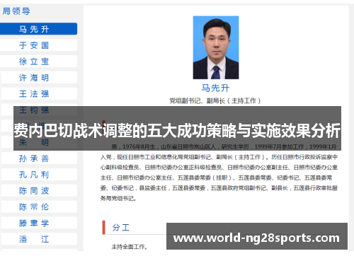 费内巴切战术调整的五大成功策略与实施效果分析 费内巴切战术调整的五大成功策略与实施效果分析